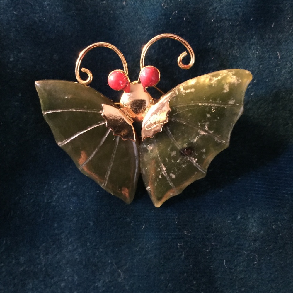 butterfly brooch